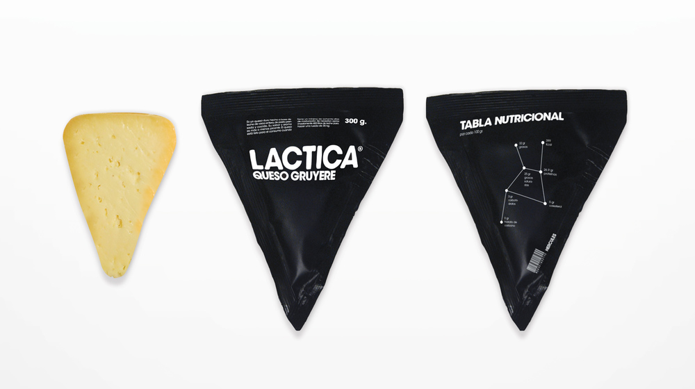Packaging Creativo para Quesos: Lactica || Diseñado por: Open Studio by K, México