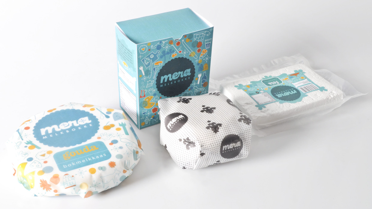 Packaging Creativo para Quesos: Mera || Diseñado por: Stephan Pretorius, Sudáfrica
