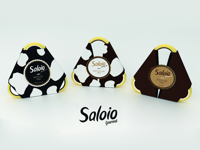 Packaging Creativo para Quesos: Saloio || Diseñado por: Catarina Silva Alves, Portugal